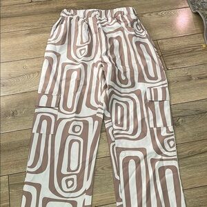 Geometric Patterned Women's Pants